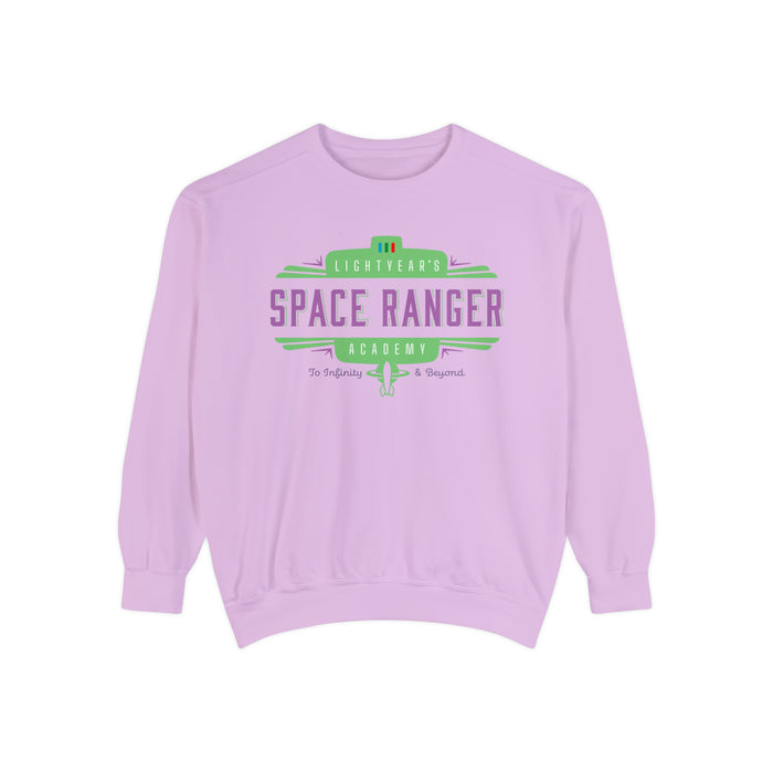 Lightyear's Space Ranger Academy Comfort Colors Unisex Garment-Dyed Sweatshirt