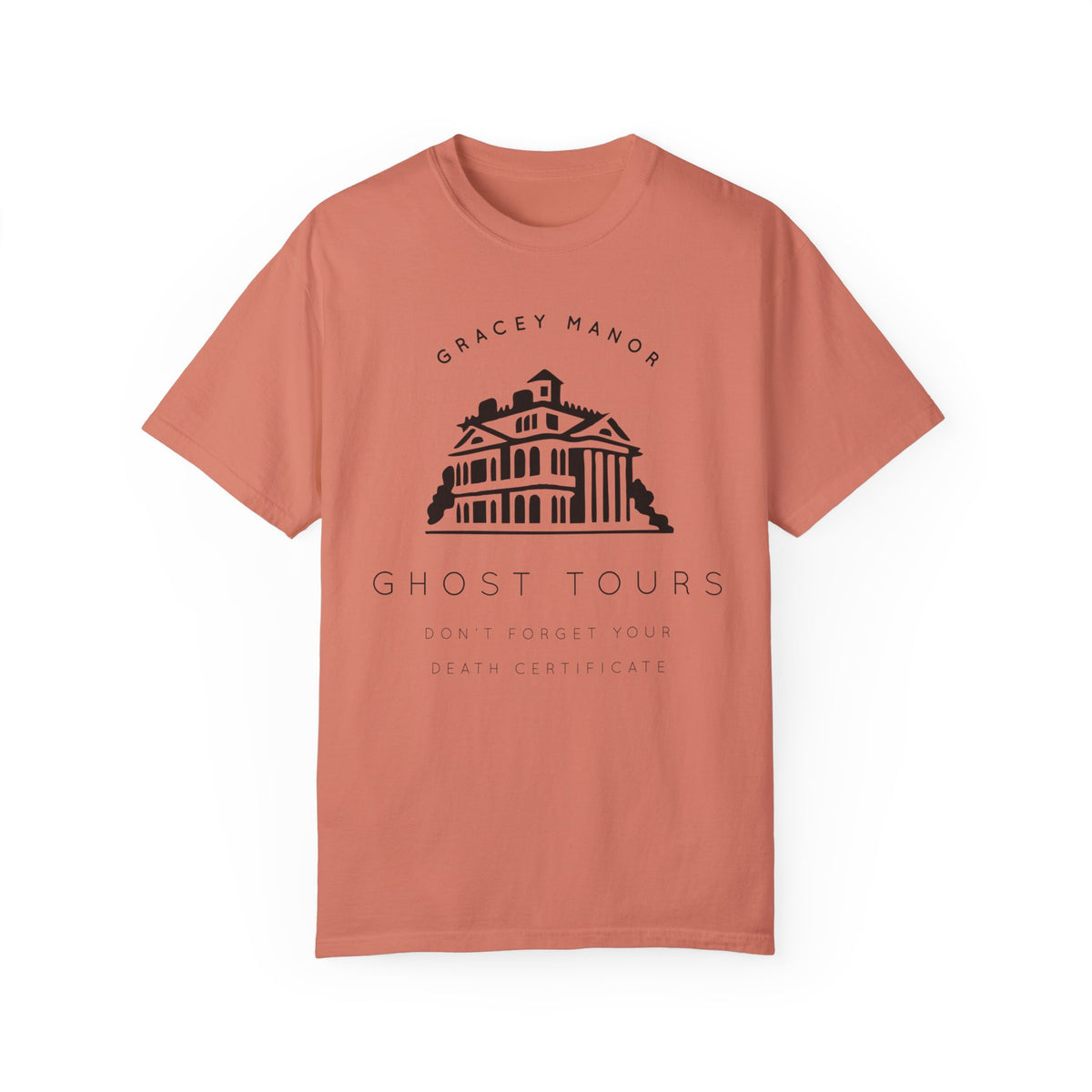 Gracey Manor Ghost Tours Comfort Colors Unisex Garment-Dyed T-shirt