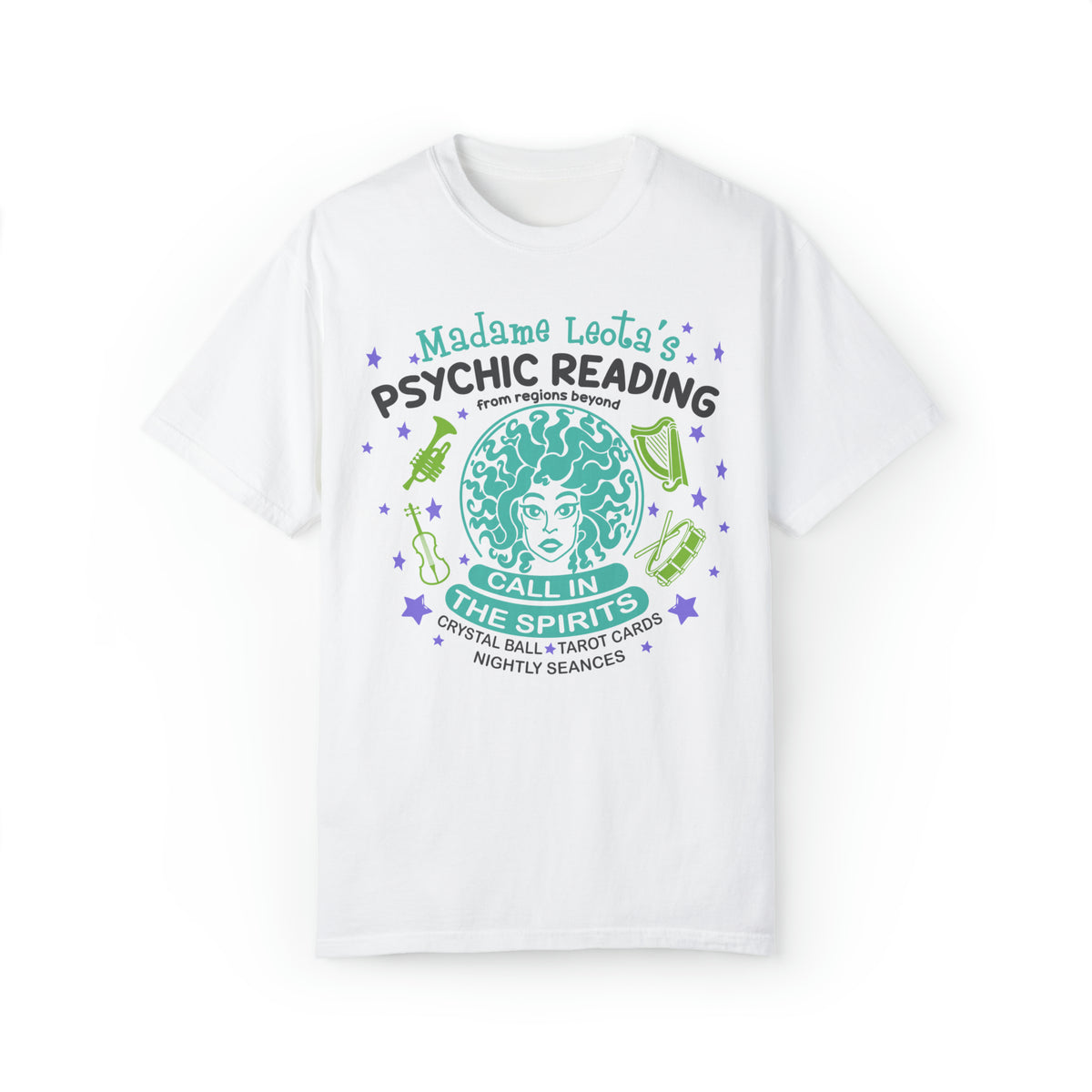 Madame Leota’s Psychic Readings Comfort Colors Unisex Garment-Dyed T-shirt