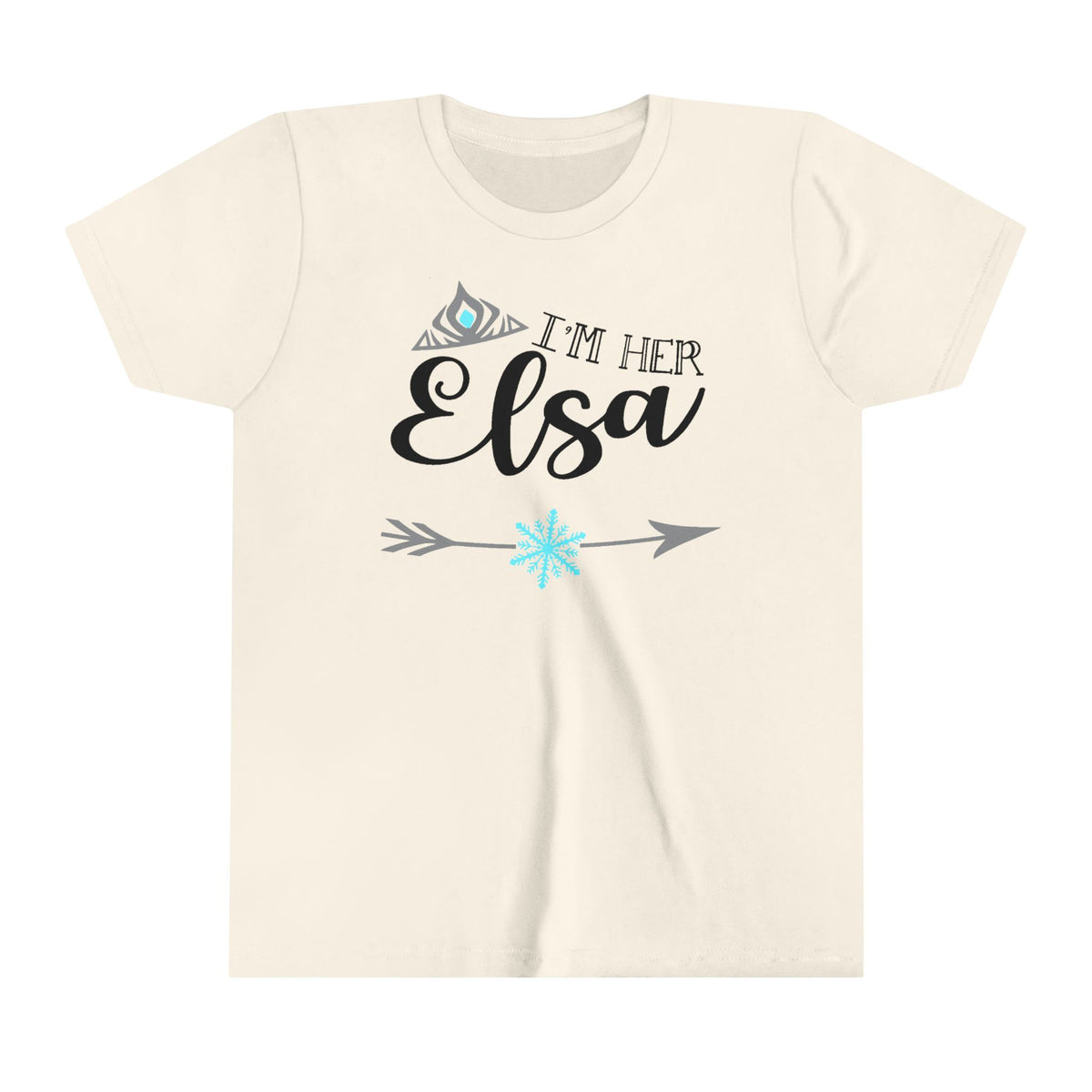 I'm Her Elsa Bella Canvas Youth Short Sleeve Tee