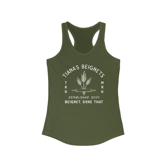 Tiana's Beignets Women's Ideal Racerback Tank