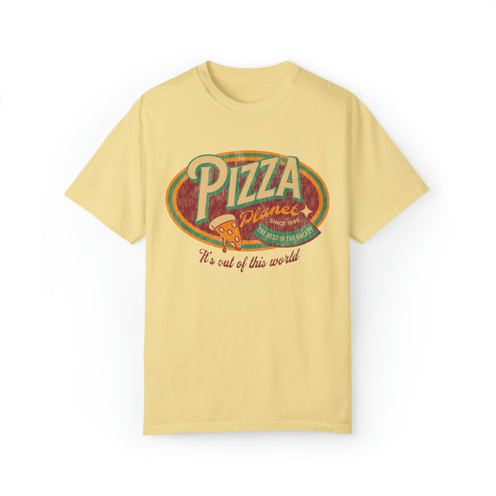 Pizza Planet Comfort Colors Unisex Garment-Dyed T-shirt