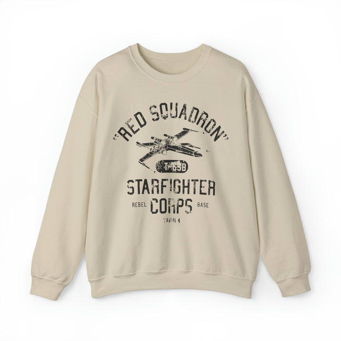 Red Squadron Starfighter Corps Gildan Unisex Heavy Blend™ Crewneck Sweatshirt