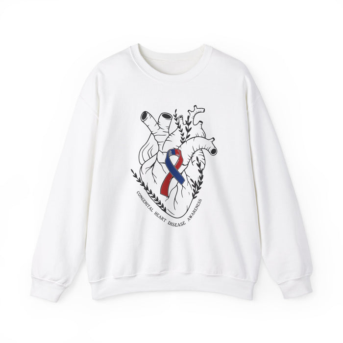 Congenital Heart Disease Awareness Gildan Unisex Heavy Blend™ Crewneck Sweatshirt