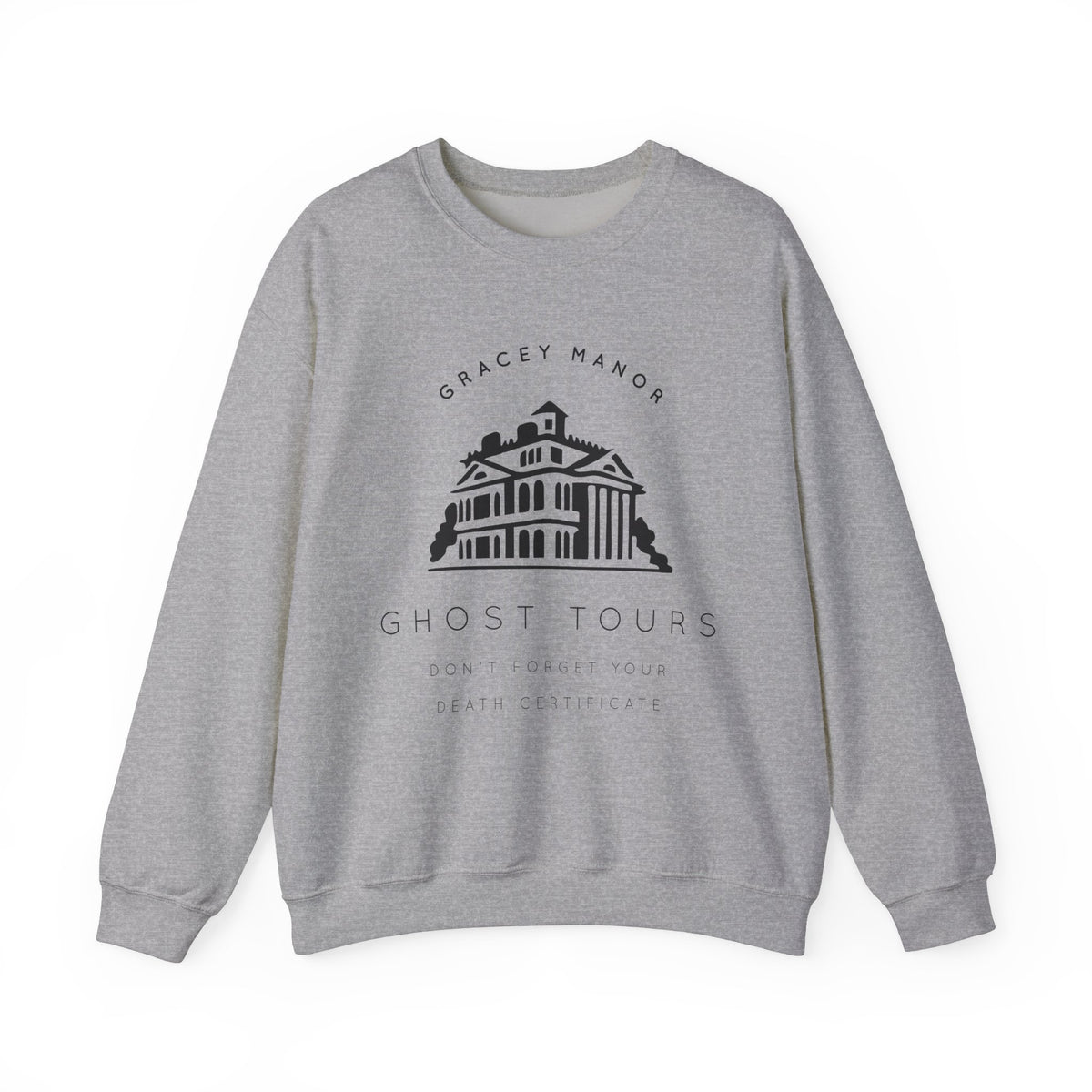 Gracey Manor Ghost Tours Gildan Unisex Heavy Blend™ Crewneck Sweatshirt