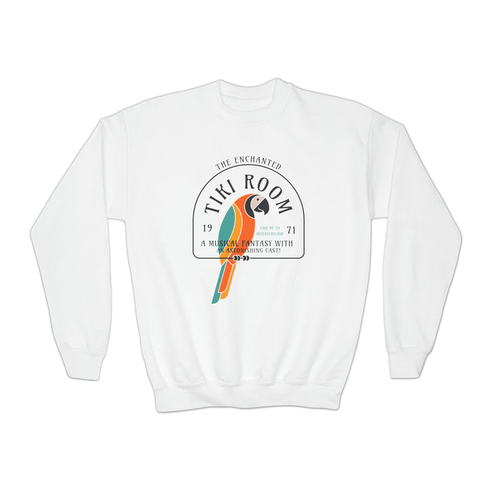 Enchanted Tiki Room Gildan Youth Crewneck Sweatshirt