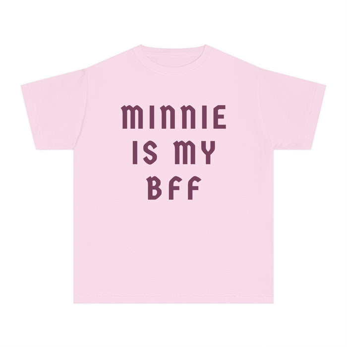 Minnie Is My BFF Comfort Colors Youth Midweight Tee