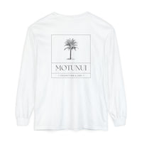 Motunui Coconut Bar and Grill Comfort Colors Unisex Garment-dyed Long Sleeve T-Shirt