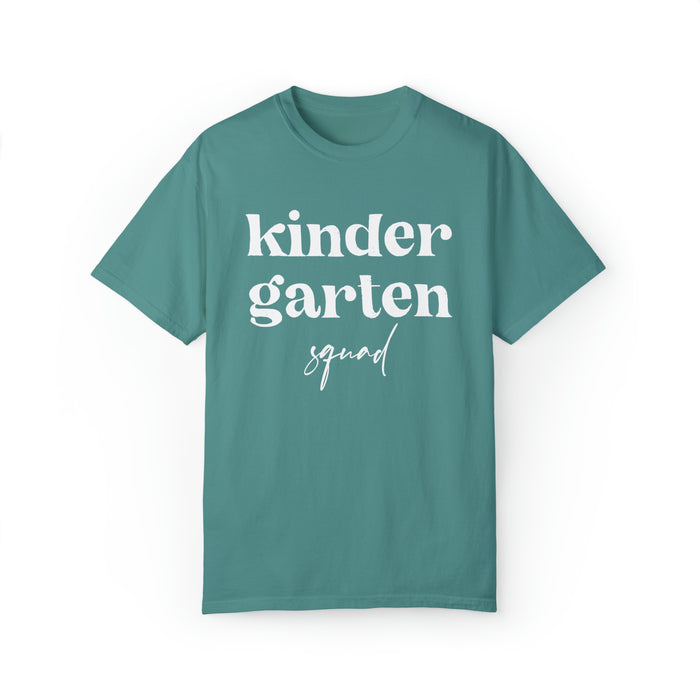 Kindergarten Squad Comfort Colors Unisex Garment-Dyed T-shirt