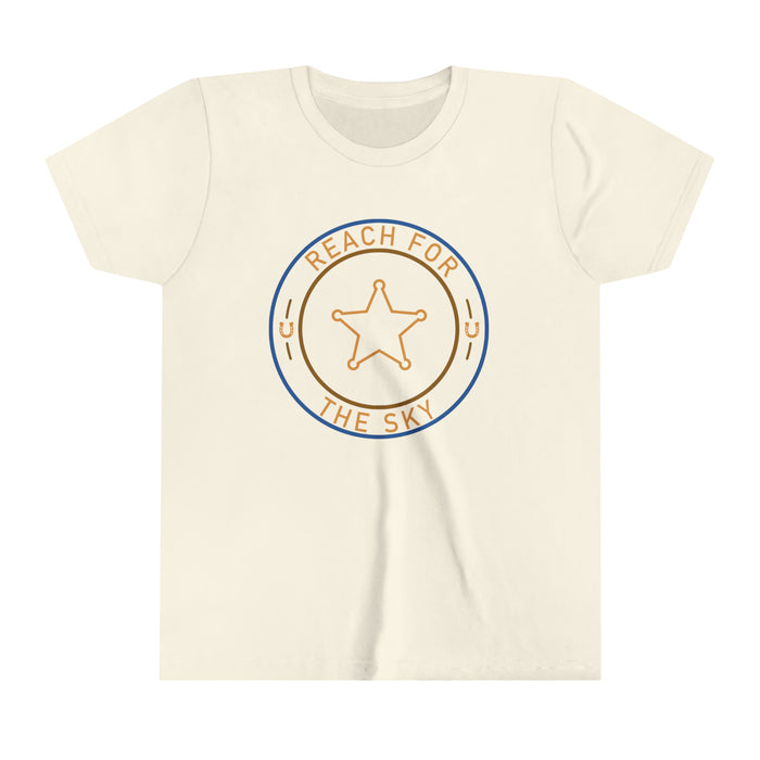 Reach For The Sky Bella Canvas Youth Short Sleeve Tee