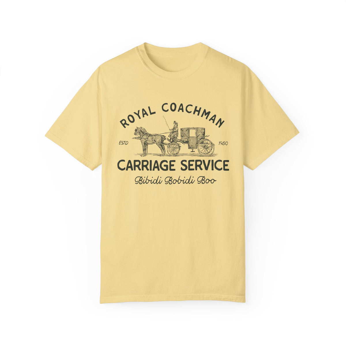 Royal Coachman Carriage Service Comfort Colors Unisex Garment-Dyed T-shirt