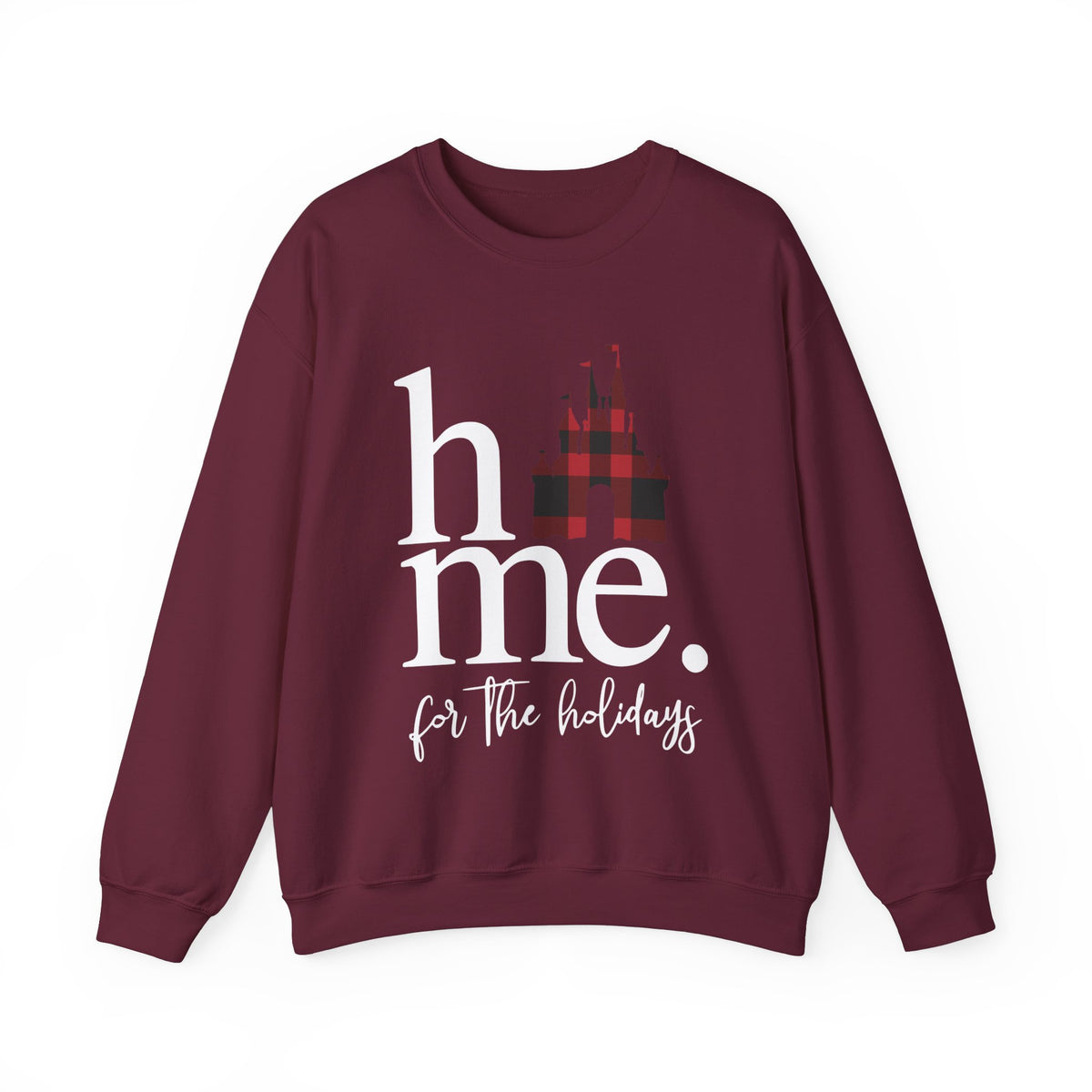 Home For The Holidays Unisex Heavy Blend™ Crewneck Sweatshirt