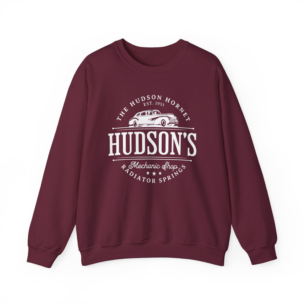 Hudson's Mechanic Shop Gildan Unisex Heavy Blend™ Crewneck Sweatshirt