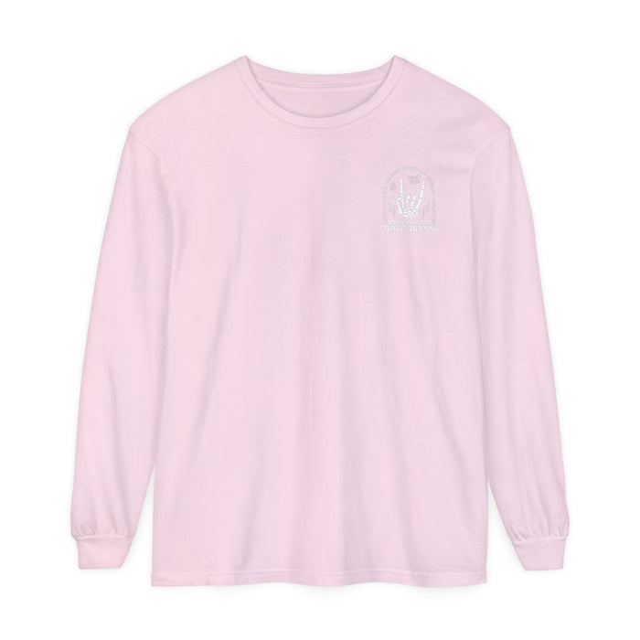 Motherhood Comfort Colors Unisex Garment-dyed Long Sleeve T-Shirt