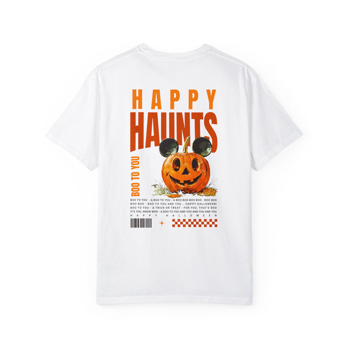 Happy Haunts Comfort Colors Unisex Garment-Dyed T-shirt