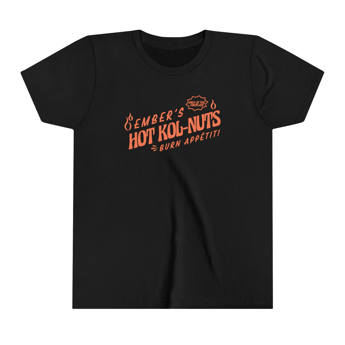 Ember's Hot Kol-Nuts Bella Canvas Youth Short Sleeve Tee