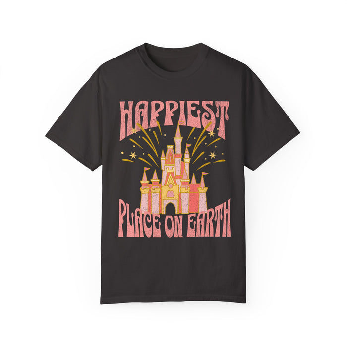 Happiest Place On Earth Comfort Colors Unisex Garment-Dyed T-shirt