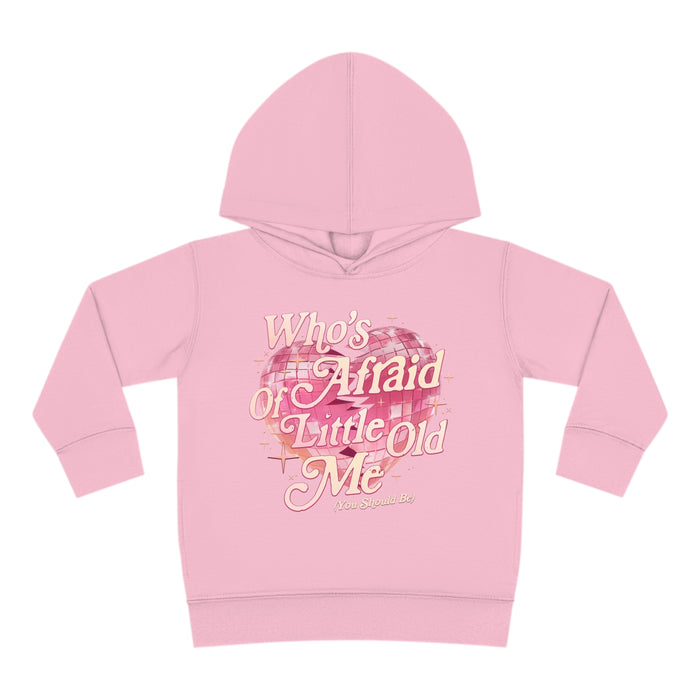 Who's Afraid Of Little Old Me Toddler Pullover Rabbit Skins Fleece Hoodie