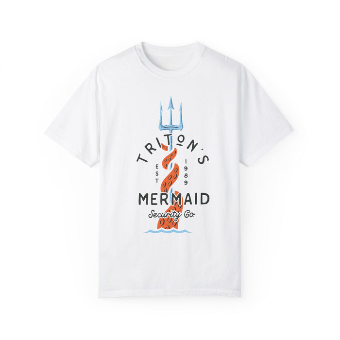 Triton's Mermaid Security Comfort Colors Unisex Garment-Dyed T-shirt