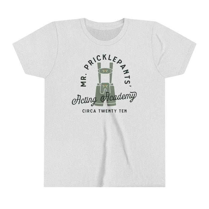 Mr. Pricklepants’ Acting Academy Bella Canvas Youth Short Sleeve Tee