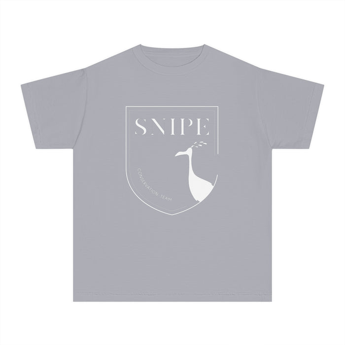 Snipe Conservation Team Comfort Colors Youth Midweight Tee