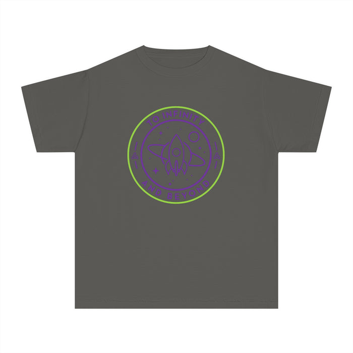 To Infinity And Beyond Comfort Colors Youth Midweight Tee