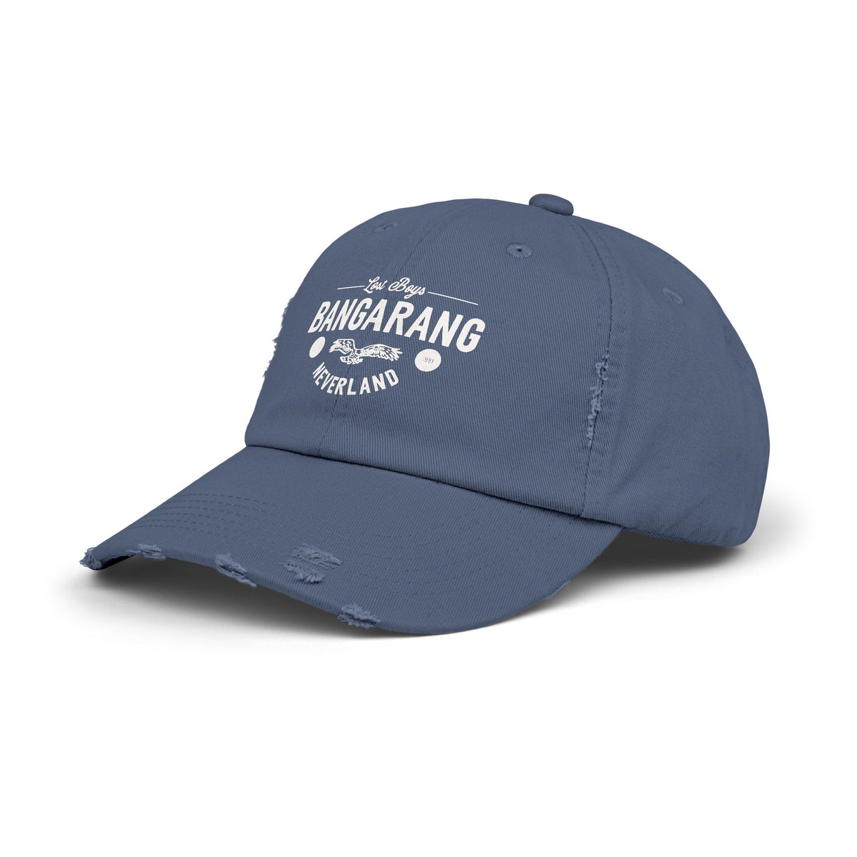 Bangarang Embroidered Unisex Distressed Cap