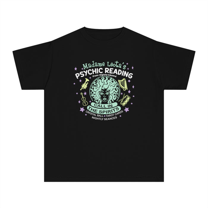 Madame Leota’s Psychic Readings Comfort Colors Youth Midweight Tee