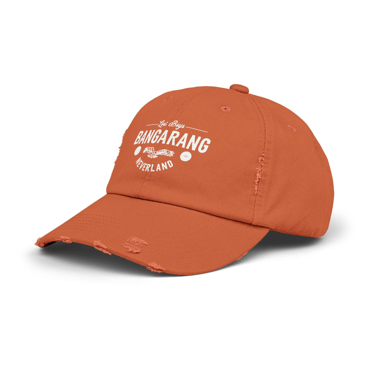 Bangarang Embroidered Unisex Distressed Cap