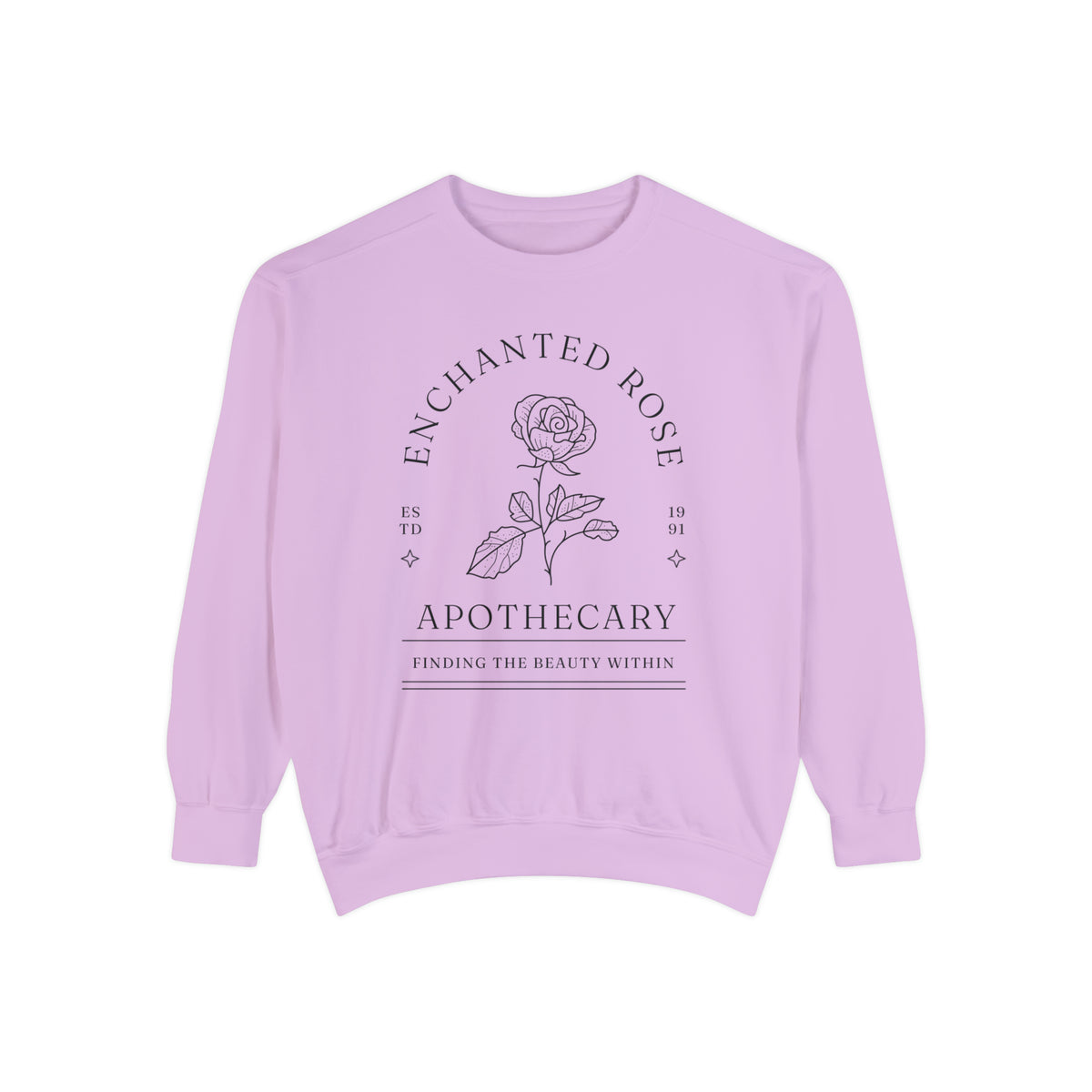 Enchanted Rose Apothecary Comfort Colors Unisex Garment-Dyed Sweatshirt