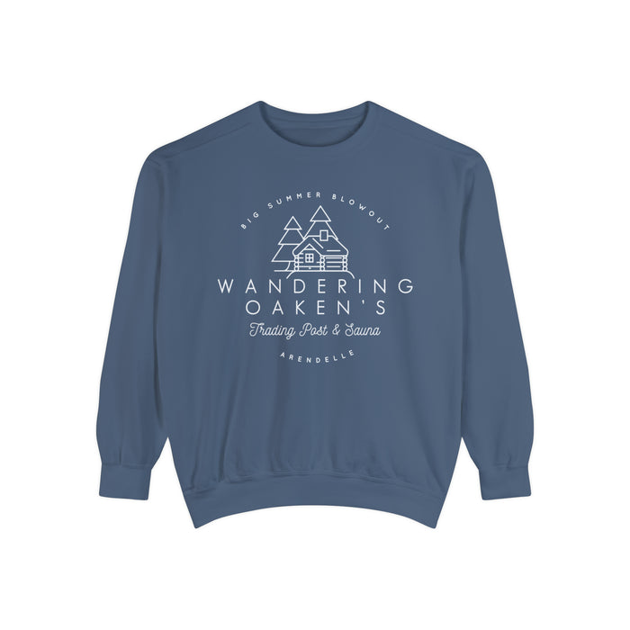 Wandering Oaken’s Trading Post Comfort Colors Unisex Garment-Dyed Sweatshirt