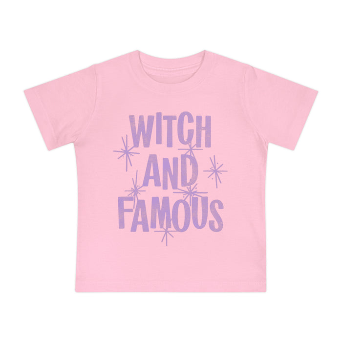 Witch and Famous Bella Canvas Baby Short Sleeve T-Shirt