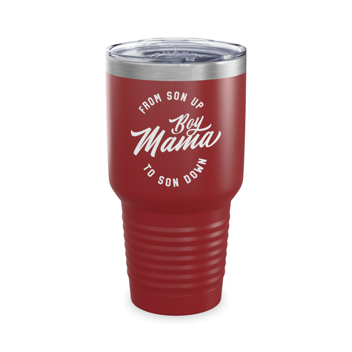 Boy Mama Ringneck Tumbler, 30oz