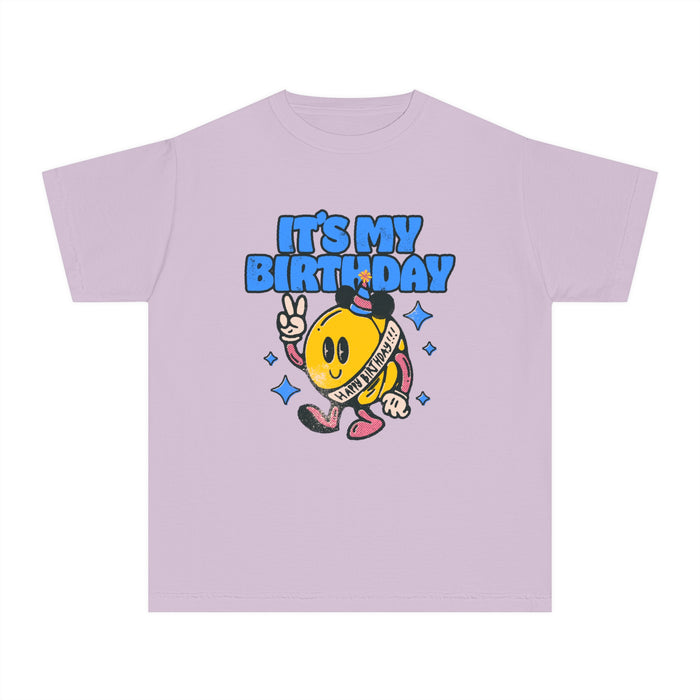 It's My Birthday Comfort Colors Youth Midweight Tee