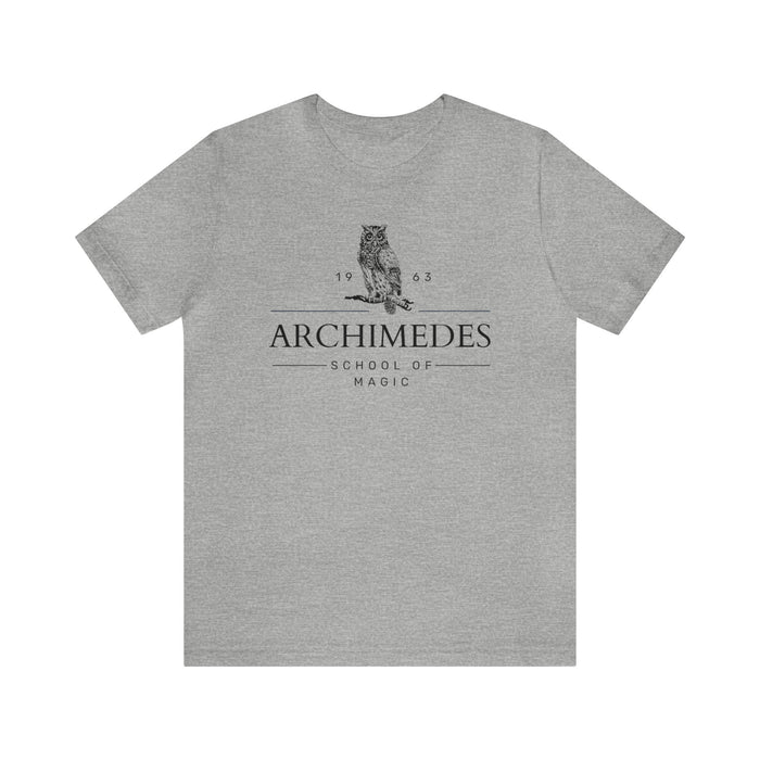 Archimedes School Of Magic Bella Canvas Unisex Jersey Short Sleeve Tee