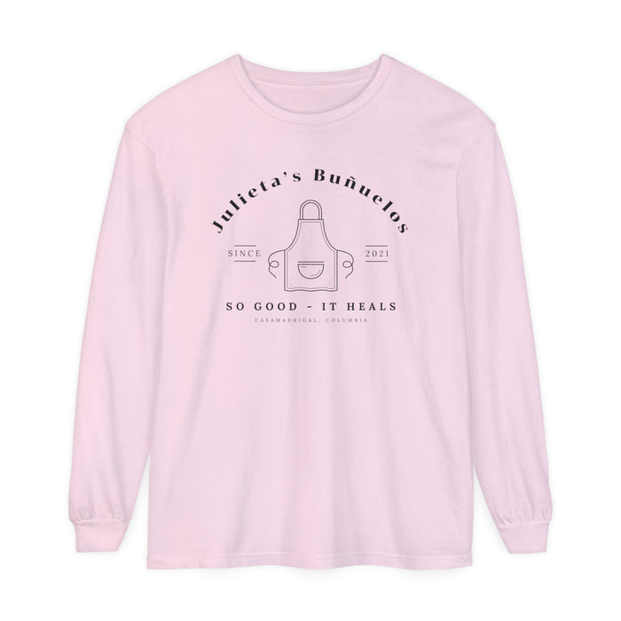 Julieta's Buñuelos Comfort Colors Unisex Garment-dyed Long Sleeve T-Shirt