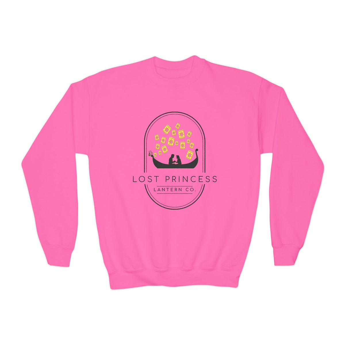 Lost Princes Lantern Co Gildan Youth Crewneck Sweatshirt