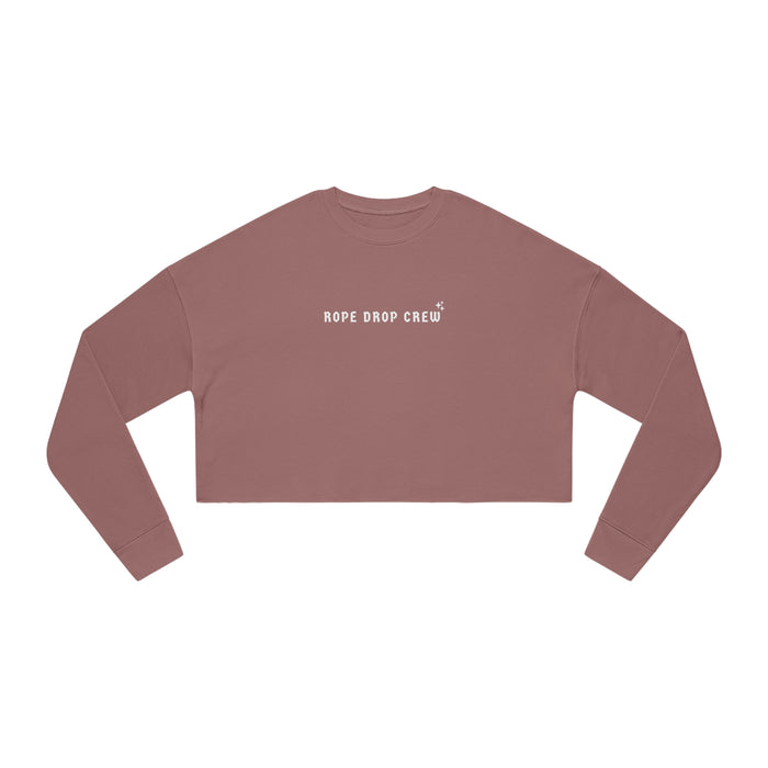 Rope Drop Crew Women's Bella Canvas Cropped Sweatshirt