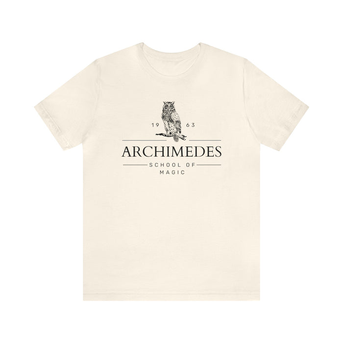 Archimedes School Of Magic Bella Canvas Unisex Jersey Short Sleeve Tee