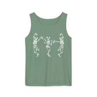 Dancing Skeletons Unisex Comfort Colors Garment-Dyed Tank Top