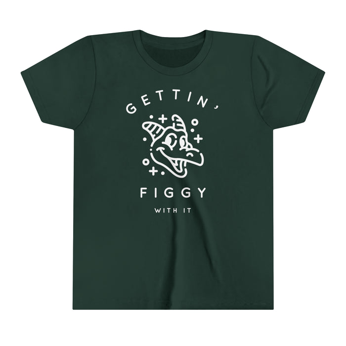 Gettin' Figgy With It Bella Canvas Youth Short Sleeve Tee