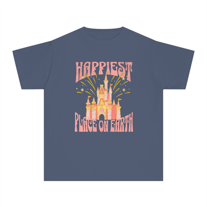 Happiest Place On Earth Comfort Colors Youth Midweight Tee