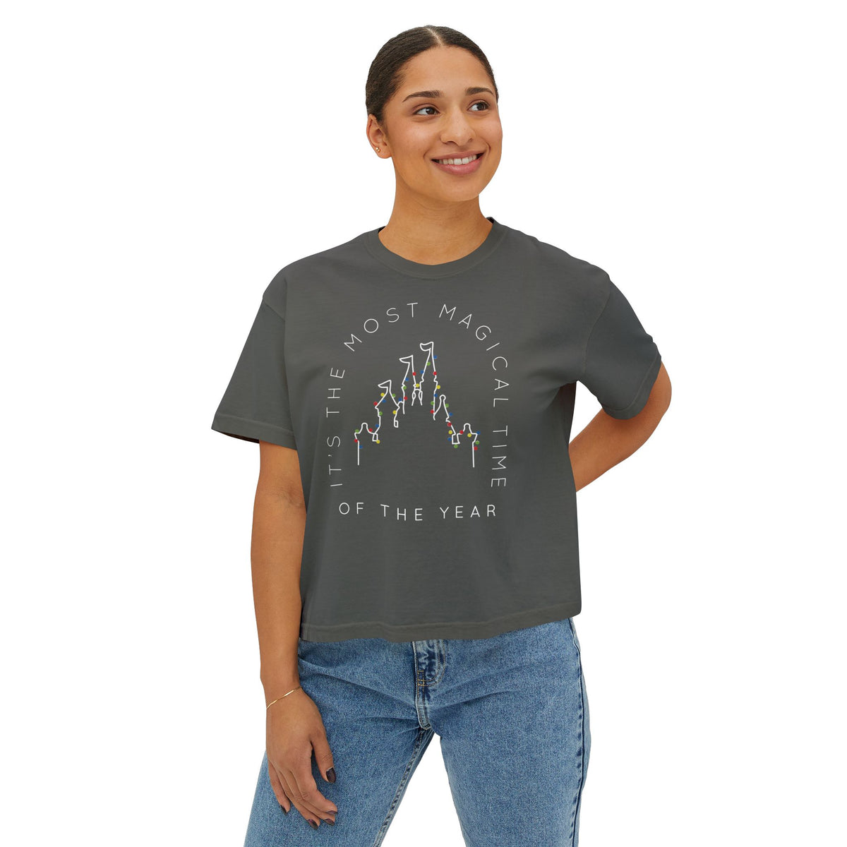 It's the Most Magical Time of the Year Comfort Colors Women's Boxy Tee