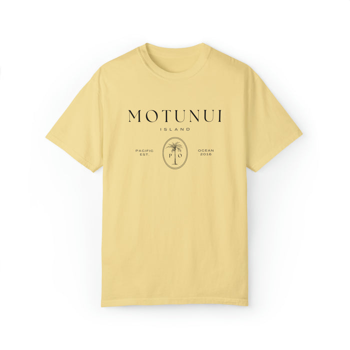 Motunui Island Comfort Colors Unisex Garment-Dyed T-shirt