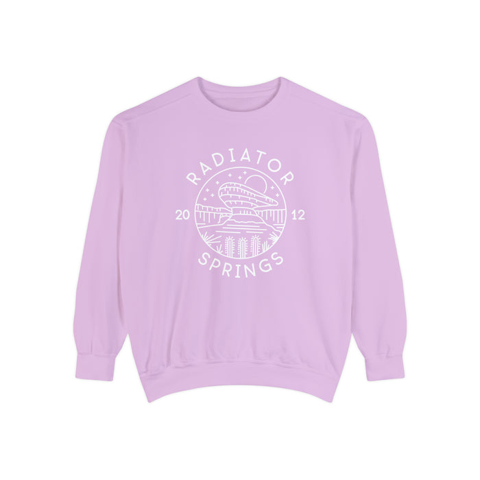 Radiator Springs Comfort Colors Unisex Garment-Dyed Sweatshirt