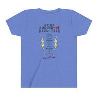 Drink Around The World Tour Bella Canvas Youth Short Sleeve Tee