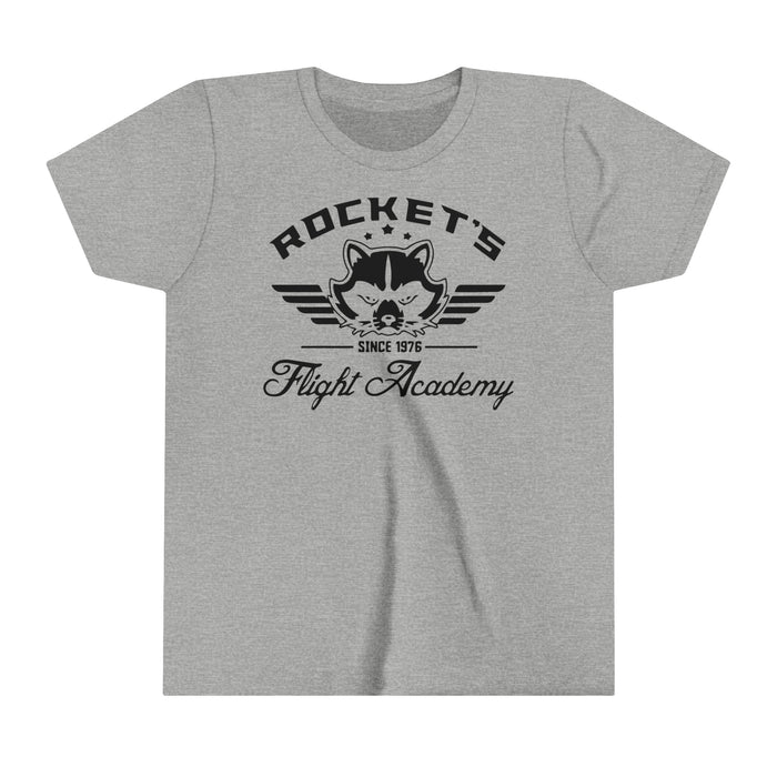 Rocket's Flight Academy Post Bella Canvas Youth Short Sleeve Tee