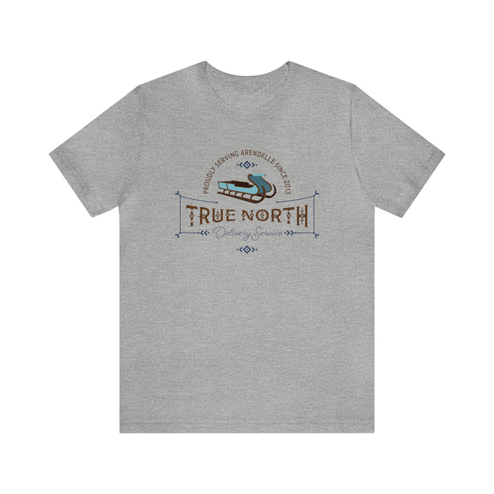 True North Delivery Service Bella Canvas Unisex Jersey Short Sleeve Tee