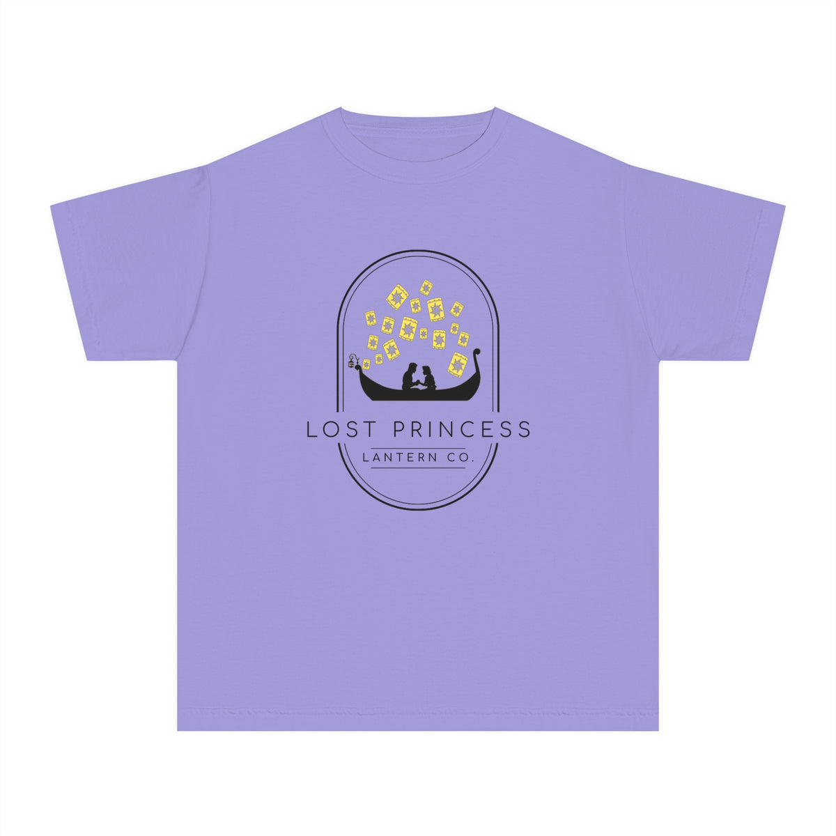 Lost Princess Lantern Co Comfort Colors Youth Midweight Tee