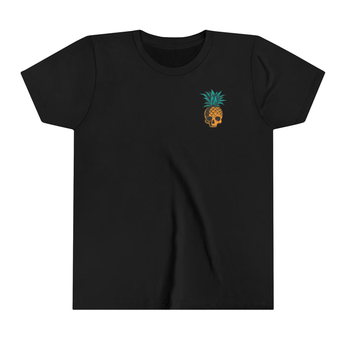 Yo Ho Pirates Life For Me Bella Canvas Youth Short Sleeve Tee